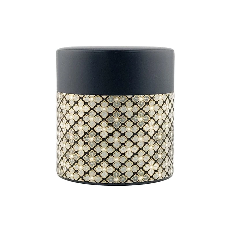 Japanese Tea Box - Kuro Hanabishi 1 Japanese Tea Box - Kuro Hanabishi