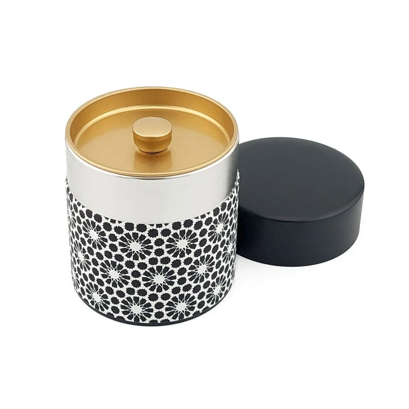 Japanese Tea Caddy - Kuro Kiku 3 Japanese Tea Caddy - Kuro Kiku - Image 3