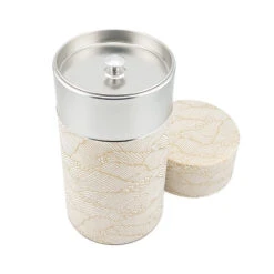 Japanese Tea Box - Golden Waves -Nippon Life Market boite a the japonaise vagues dorees 944