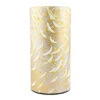 Washi Tea Canister - Golden Crane