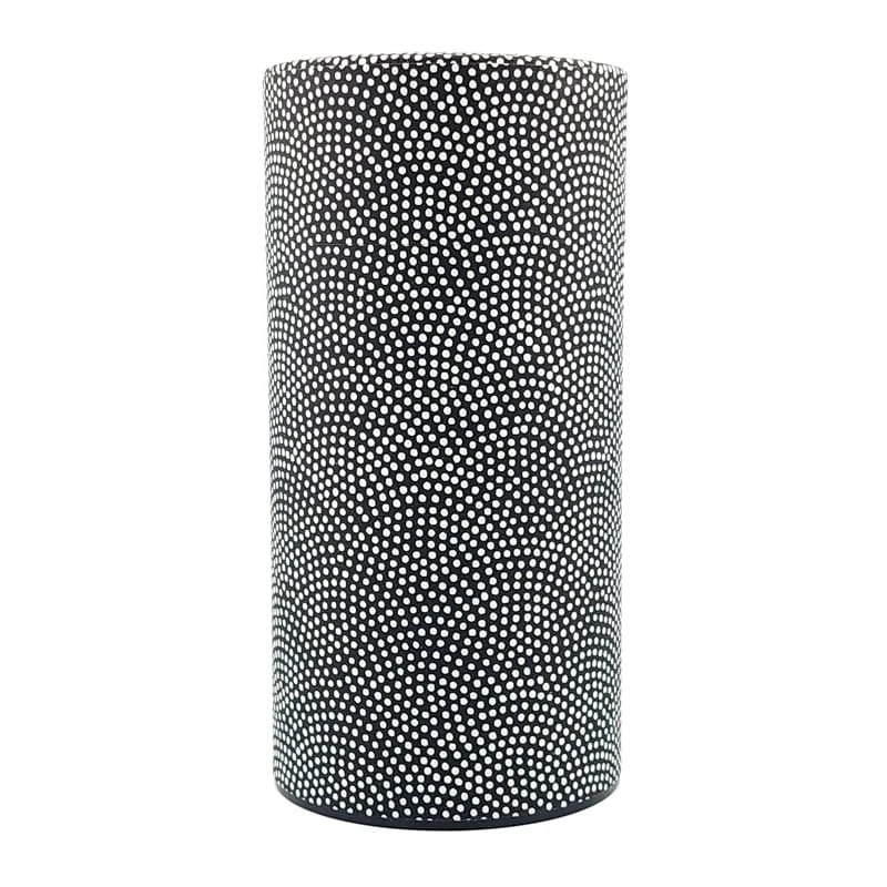 Washi Tea Canister - Same Komon 1 Washi Tea Canister - Same Komon