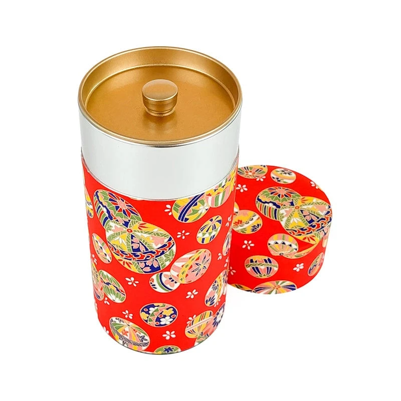 Washi Tea Canister - Temari 3 Washi Tea Canister - Temari - Image 3