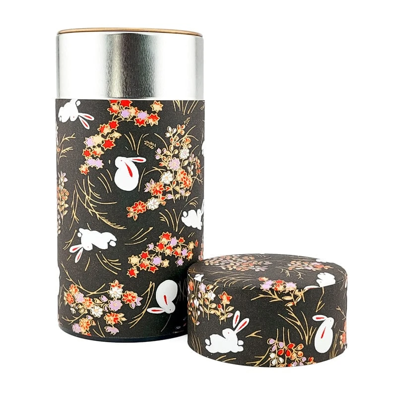 Washi Tea Canister - Usagi 2 Washi Tea Canister - Usagi - Image 2