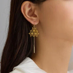 Asanoha Earrings
