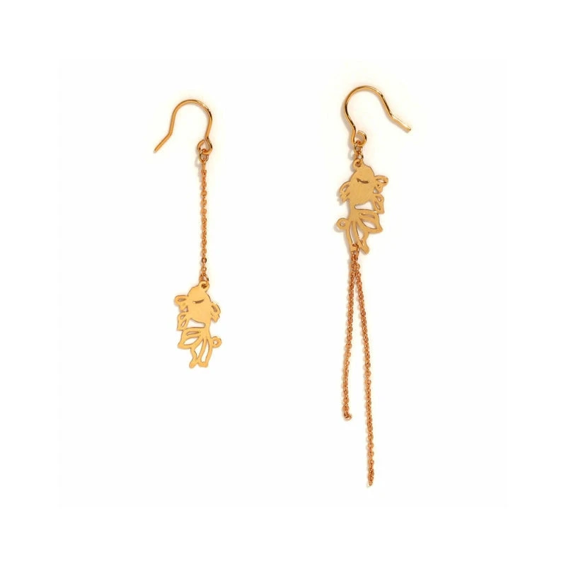 Japanese Goldfish Earrings 4 Japanese Goldfish Earrings - Image 4