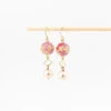 Cherry Blossom Earrings - Pink