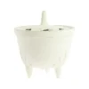 Cast Iron Incense Burner - Iwachu - White
