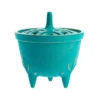 Cast Iron Incense Burner - Iwachu - Turquoise