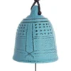 Cast Iron Wind Chime - Iwachu Light Blue - 2.2 In