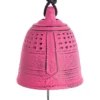 Cast Iron Wind Chime - Iwachu Pink - 2.2 In