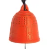 Cast Iron Wind Chime - Iwachu Red - 2.2 In