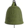 Cast Iron Wind Chime - Iwachu Green - 2.2 In