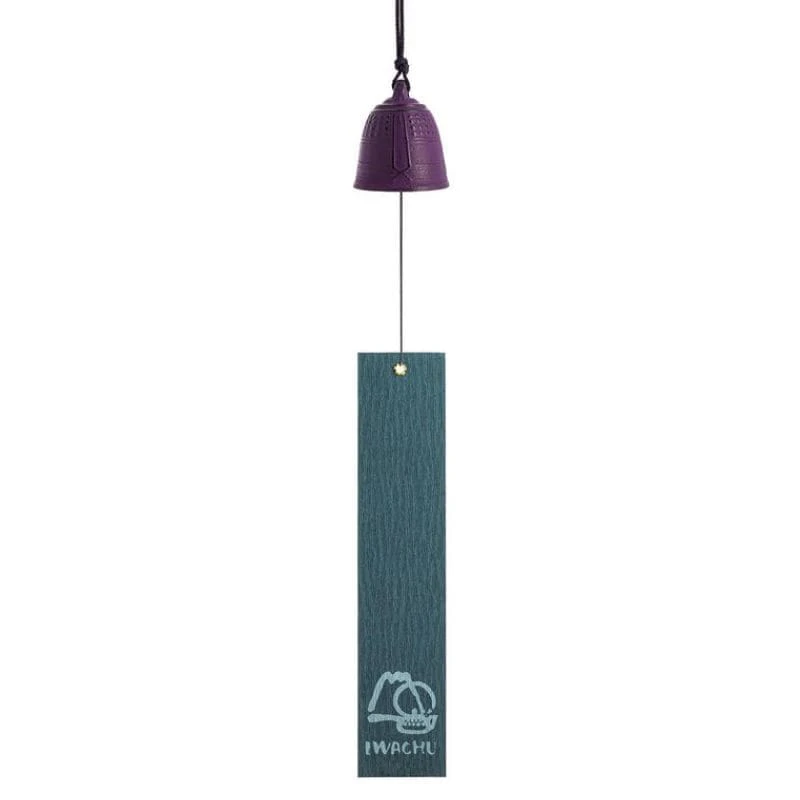 Cast Iron Wind Chime - Iwachu Violet - 2.2 In 2 Cast Iron Wind Chime - Iwachu Violet - 2.2 In - Image 2