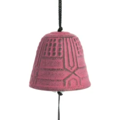 Furin Wind Chime - Iwachu Pink - 1.8 In