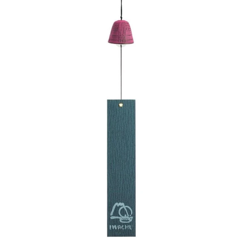Furin Wind Chime - Iwachu Pink - 1.8 In 2 Furin Wind Chime - Iwachu Pink - 1.8 In - Image 2