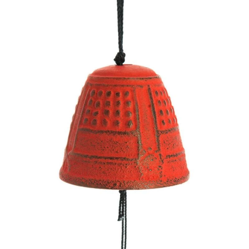 Furin Wind Chime - Iwachu Red - 1.8 In 1 Furin Wind Chime - Iwachu Red - 1.8 In