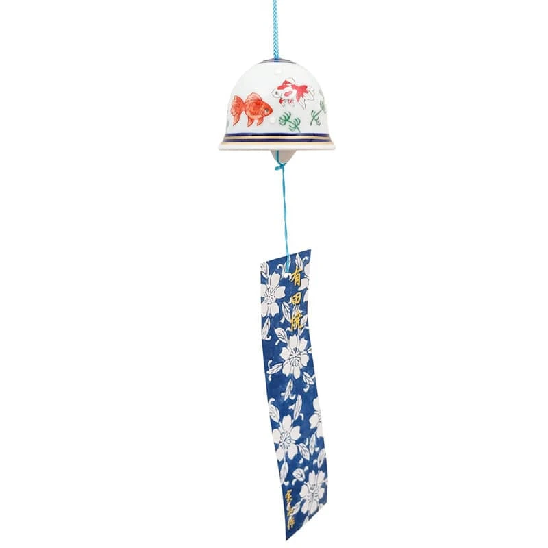 Japanese Furin Wind Chime - Porcelain 1 Japanese Furin Wind Chime - Porcelain
