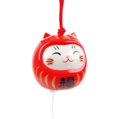 Japanese Wind Chime - Neko Daruma 3 Japanese Wind Chime - Neko Daruma -Nippon Life Market carillon neko daruma 899