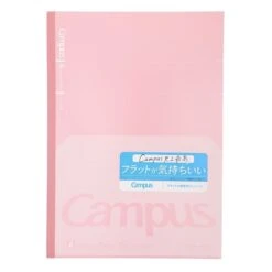 Kokuyo Campus Flat Notebook -Nippon Life Market carnet japonais kokuyo campus flat rose 110