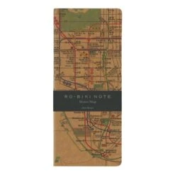 Yamamoto Ro-Biki Notebook – Metro Map