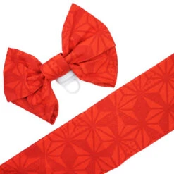 Red Obi Belt - Traditional -Nippon Life Market ceinture obi traditionnelle rouge 466