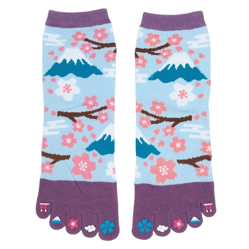 Toe Socks – Mount Fuji 1 Toe Socks – Mount Fuji