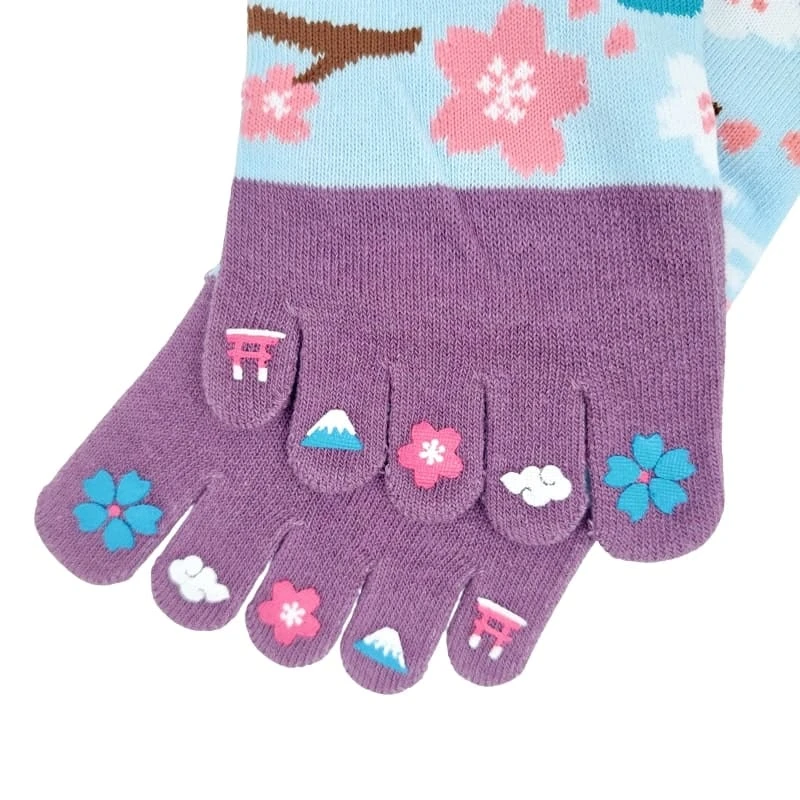 Toe Socks – Mount Fuji 2 Toe Socks – Mount Fuji - Image 2