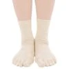 Five-Toe Socks - Natural Fiber