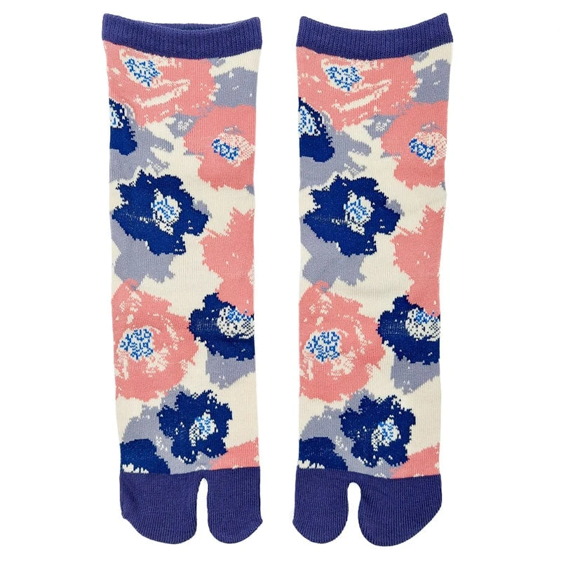 Japanese Socks - Camellia 1 Japanese Socks - Camellia