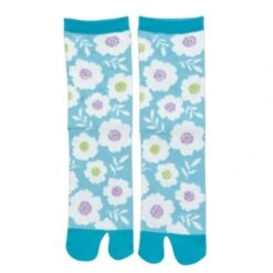 Flower Tabi Socks