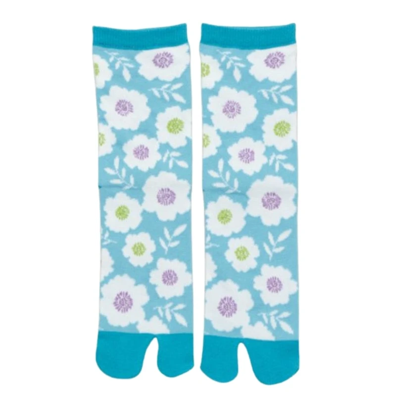 Flower Tabi Socks 1 Flower Tabi Socks