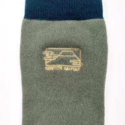 Flip Flop Toe Socks - Green -Nippon Life Market chaussettes japonaises tongs vert eu 37 42 355