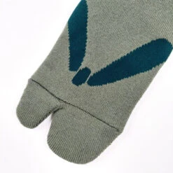 Flip Flop Toe Socks - Green -Nippon Life Market chaussettes japonaises tongs vert eu 37 42 596