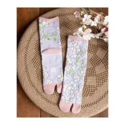 Tabi Socks Blossom 11 Tabi Socks Blossom -Nippon Life Market chaussettes tabi blossom 244