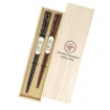 Ebony Wood Chopsticks - Lacquered