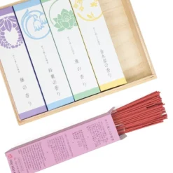 Japanese Incense Box - Naturel -Nippon Life Market coffret encens japonais naturel 243