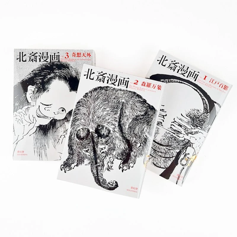 Hokusai Manga Book Set 4 Hokusai Manga Book Set - Image 4