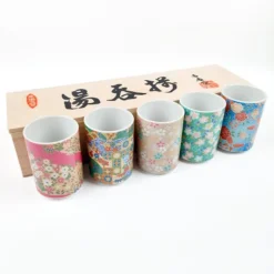 Japanese Tea Cup Gift Set -Nippon Life Market coffret tasses a the japonaises 796