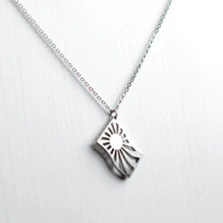 Japanese Flag Necklace