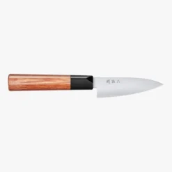 Seki Magoroku Redwood Paring Knife – 3.9 In 9 Seki Magoroku Redwood Paring Knife – 3.9 In -Nippon Life Market couteau doffice seki magoroku redwood 10 cm 435
