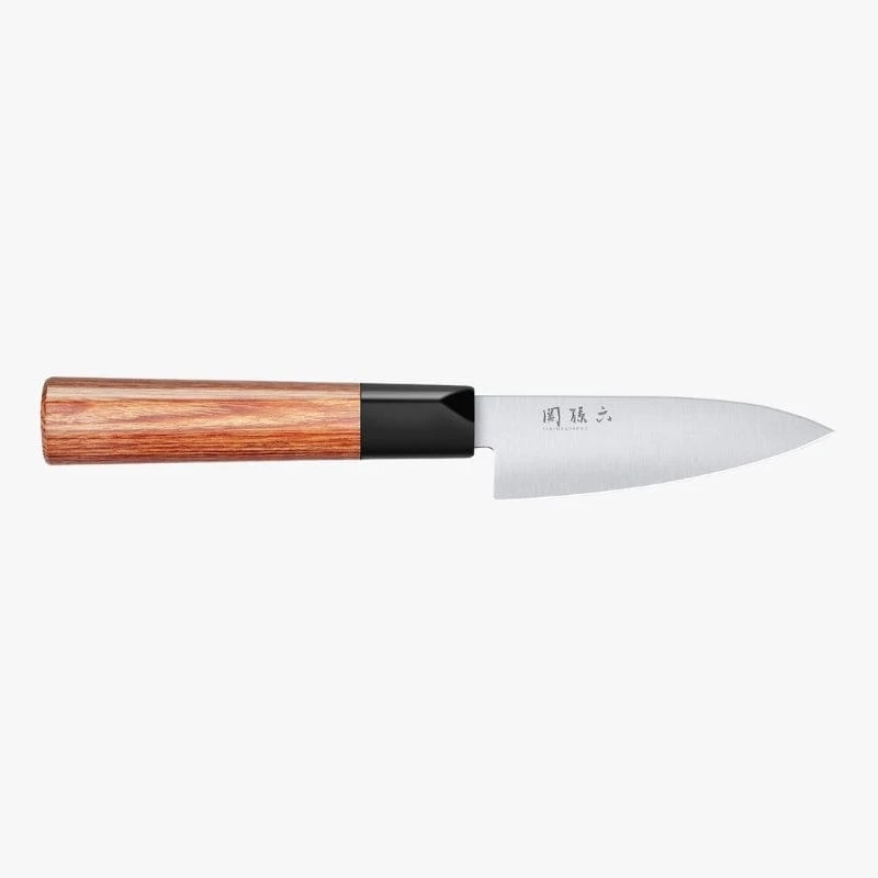 Seki Magoroku Redwood Paring Knife – 3.9 In 5 Seki Magoroku Redwood Paring Knife – 3.9 In - Image 5
