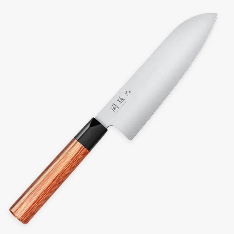 Seki Magoroku Redwood Santoku Knife - 6.7 In 1 Seki Magoroku Redwood Santoku Knife - 6.7 In