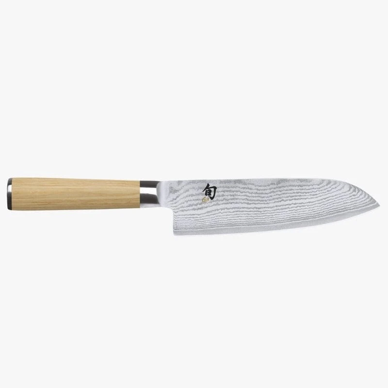 Shun Classic White Santoku Knife – 7.1 In 6 Shun Classic White Santoku Knife – 7.1 In - Image 6