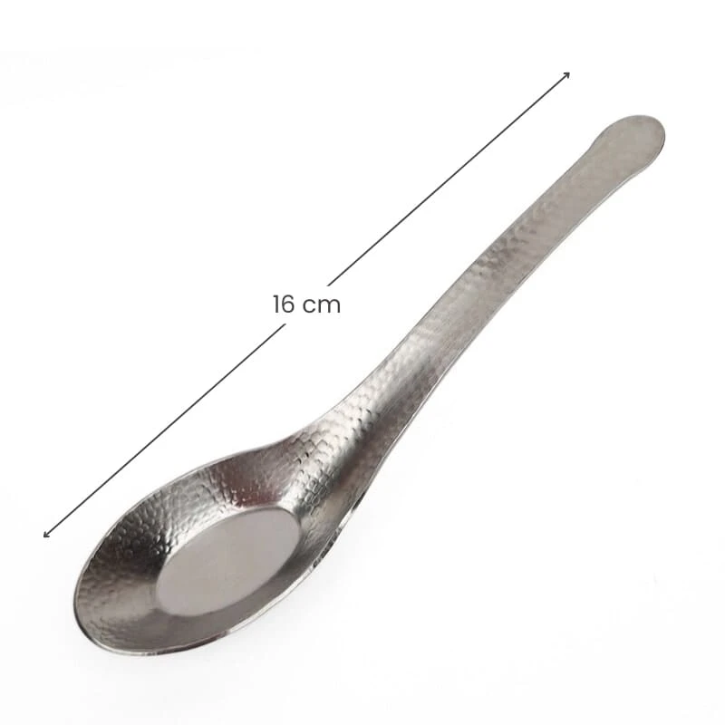 Japanese Ramen Spoon - Stainless Steel 2 Japanese Ramen Spoon - Stainless Steel - Image 2