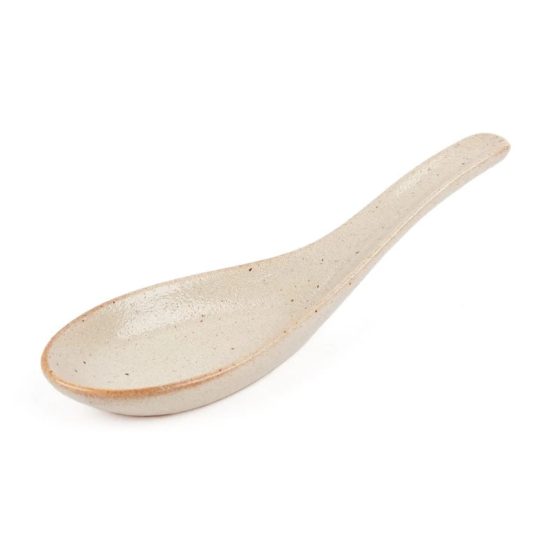Japanese Ramen Spoon - Amairo 1 Japanese Ramen Spoon - Amairo