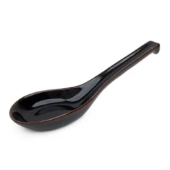 Ramen Spoon - Tenmoku Black