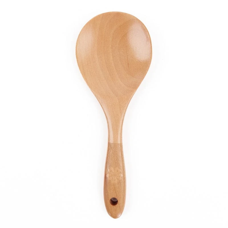Rice Spoon - Light Wood 2 Rice Spoon - Light Wood - Image 2
