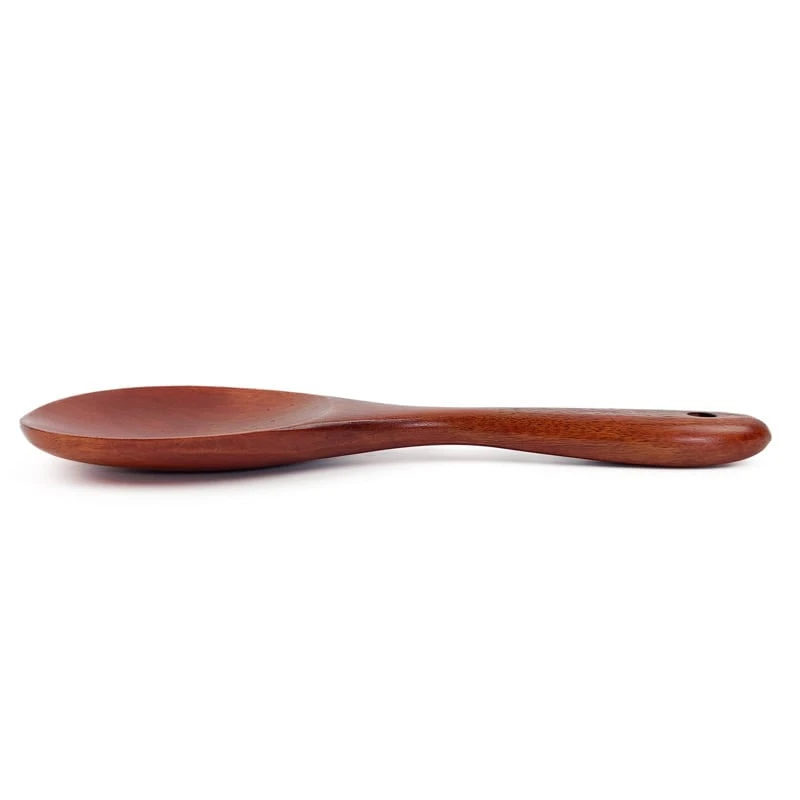 Japanese Wooden Rice Spoon 4 Japanese Wooden Rice Spoon - Image 4
