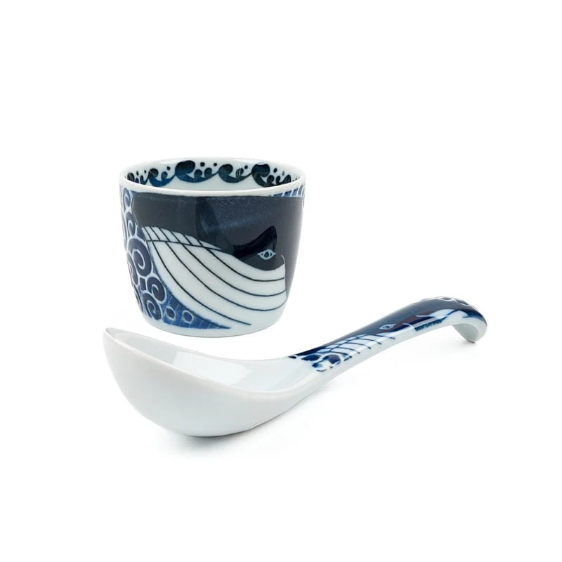 Japanese Soup Spoon - Whale 4 Japanese Soup Spoon - Whale - Image 4