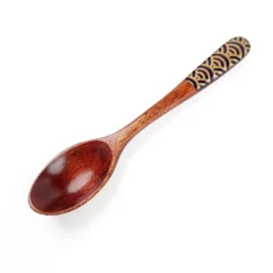 Japanese Wooden Tea Spoon - Blue